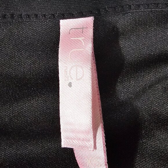 True Lace Corset Bra Crop Top Push Up Goth Vamp Grunge Punk Black Strapless XS - Picture 7 of 10